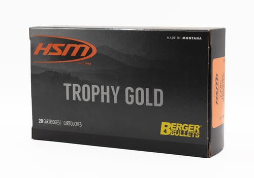 HSM 7MM PRC 168GR BERGER MATCH HUNTING VLD 20RD 10BX/CS